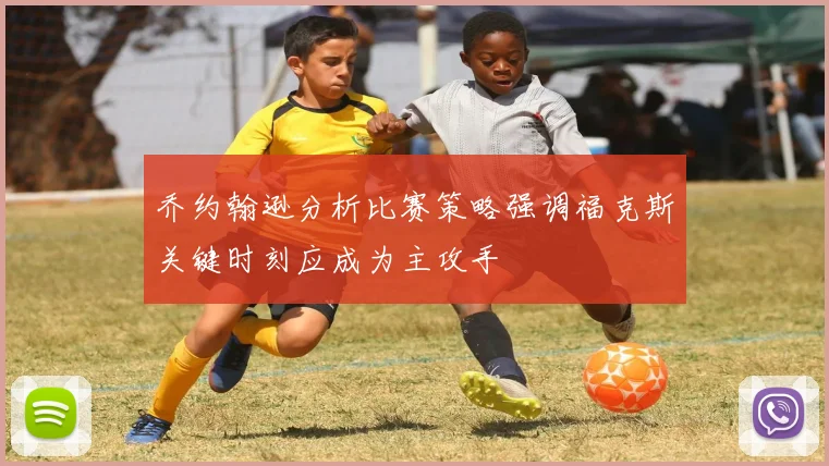 乔约翰逊分析比赛策略强调福克斯关键时刻应成为主攻手